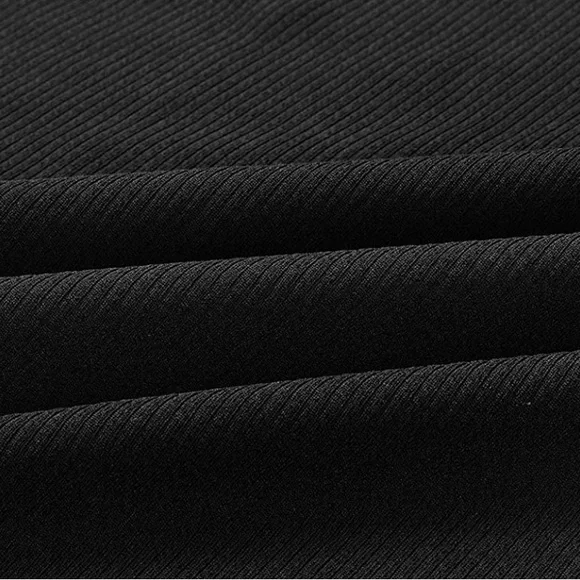 Ferlema Women's V Neck Belted Long Batwing Sleeves Party Knit Sweater Dress - Picture 4 of 4